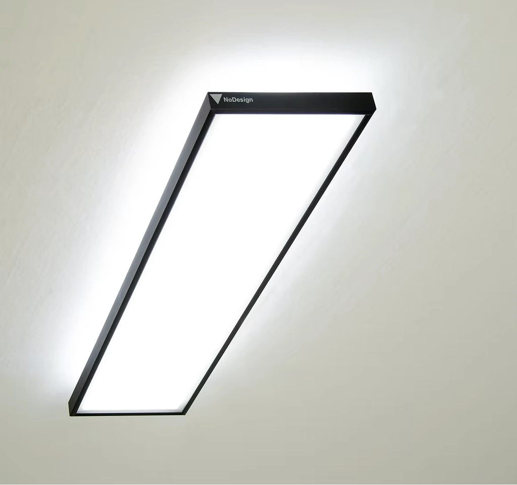 LED Deckenleuchte NoDesign – modernes rechteckiges Lichtpanel für gleichmäßige Raumbeleuchtung.