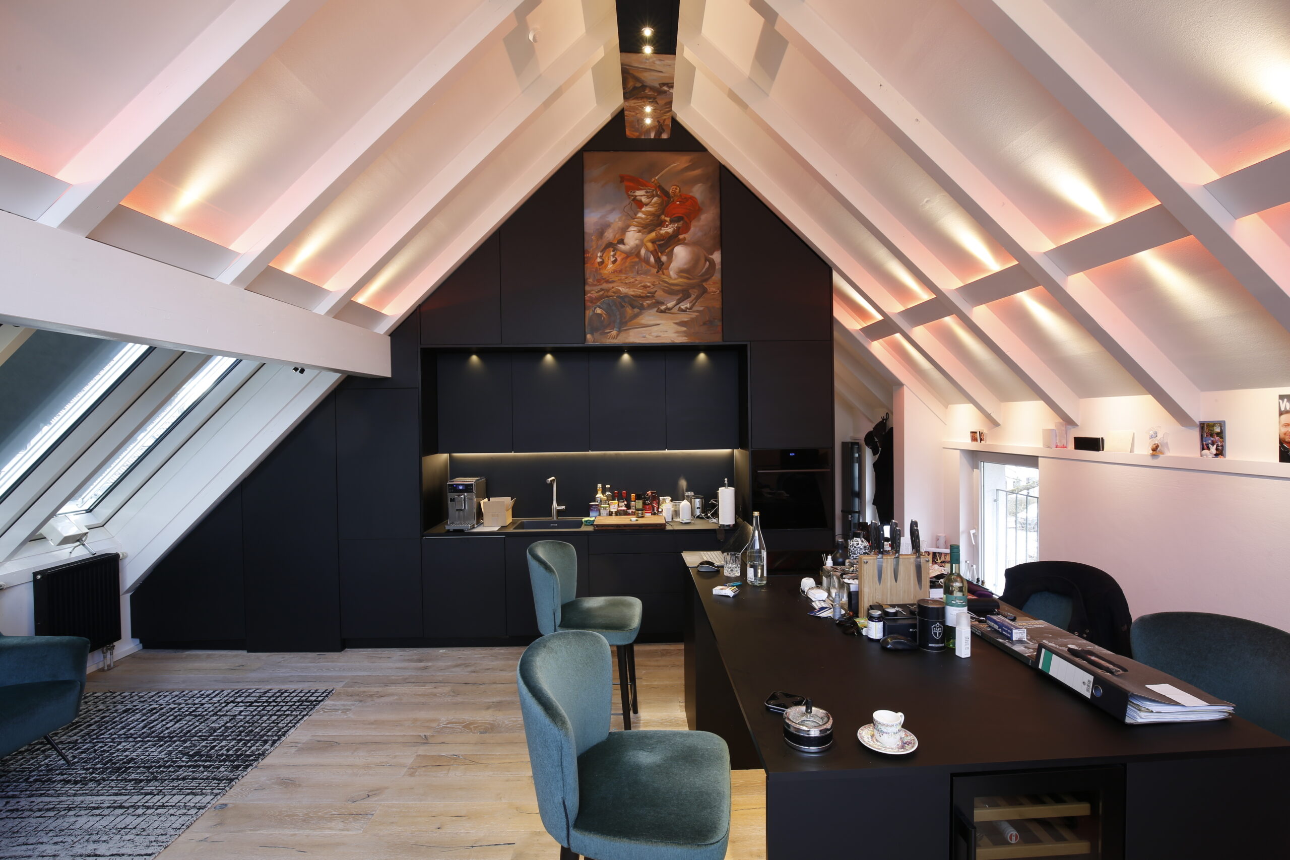 Dachboden Essens küchenberreich